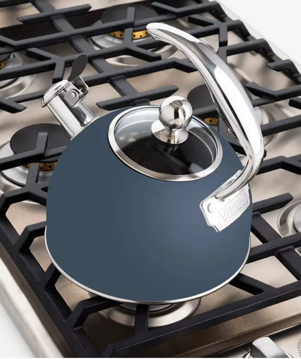 Viking Slate Blue Tea Kettle