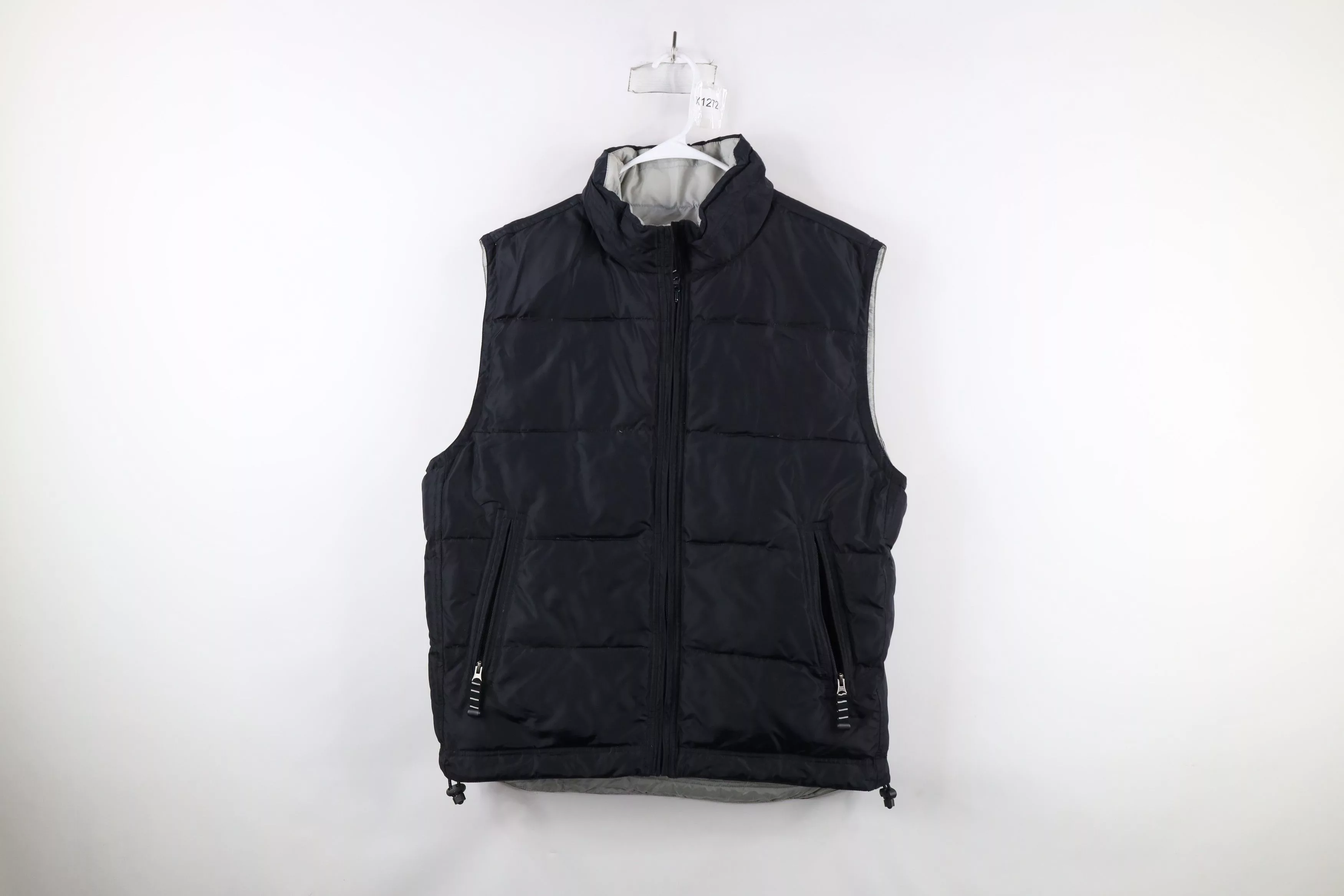 Gap Vests Gap × Vintage Vintage Y2K 2000 Gap Reversible Puffer Vest Jacket Black Multi