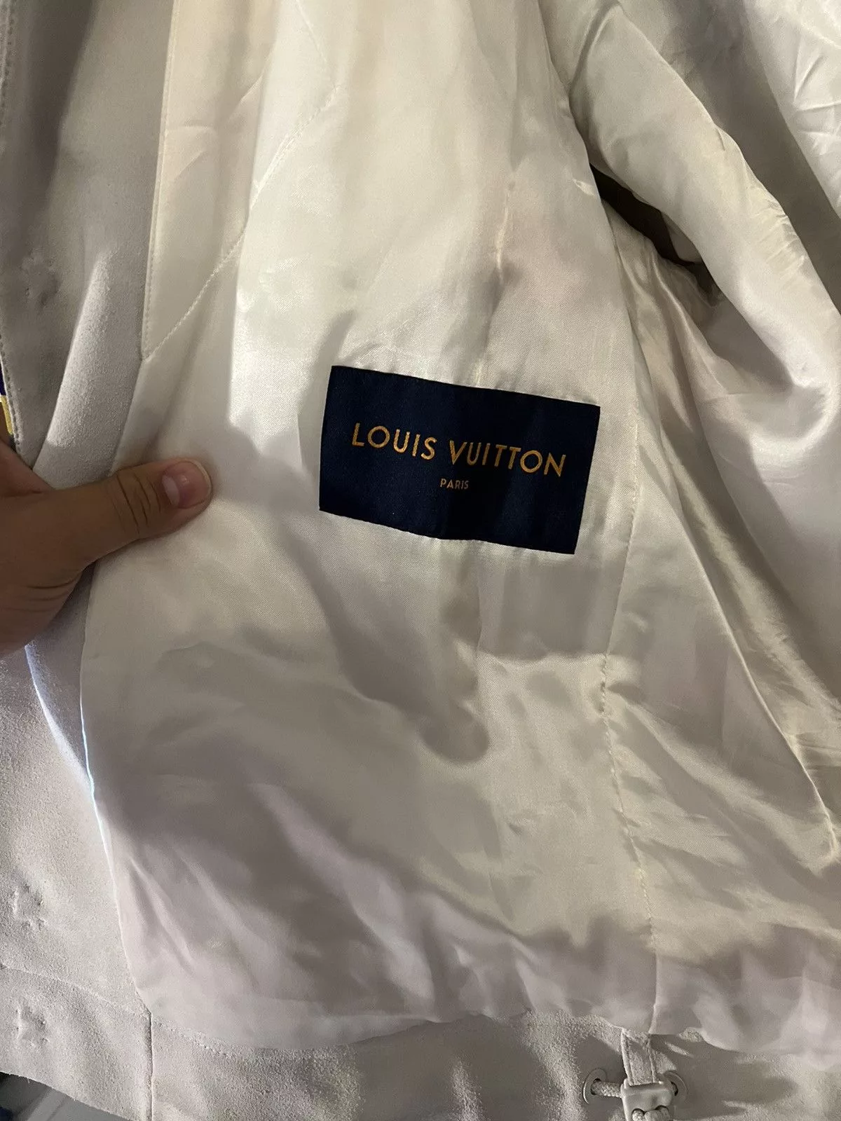 Louis Vuitton Leather Jackets Louis Vuitton Basel Admiral jacket Multi