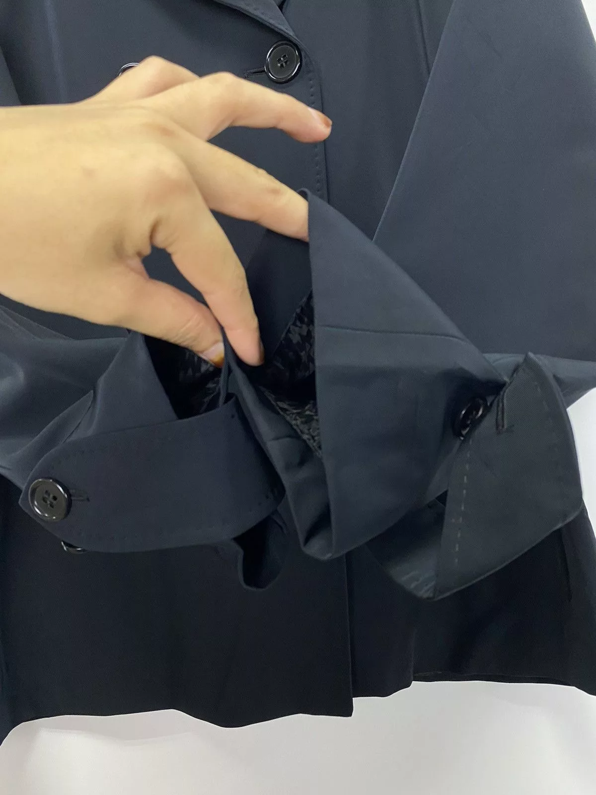 Designer Light Jackets Designer Max Mara Black Jacket Vintage