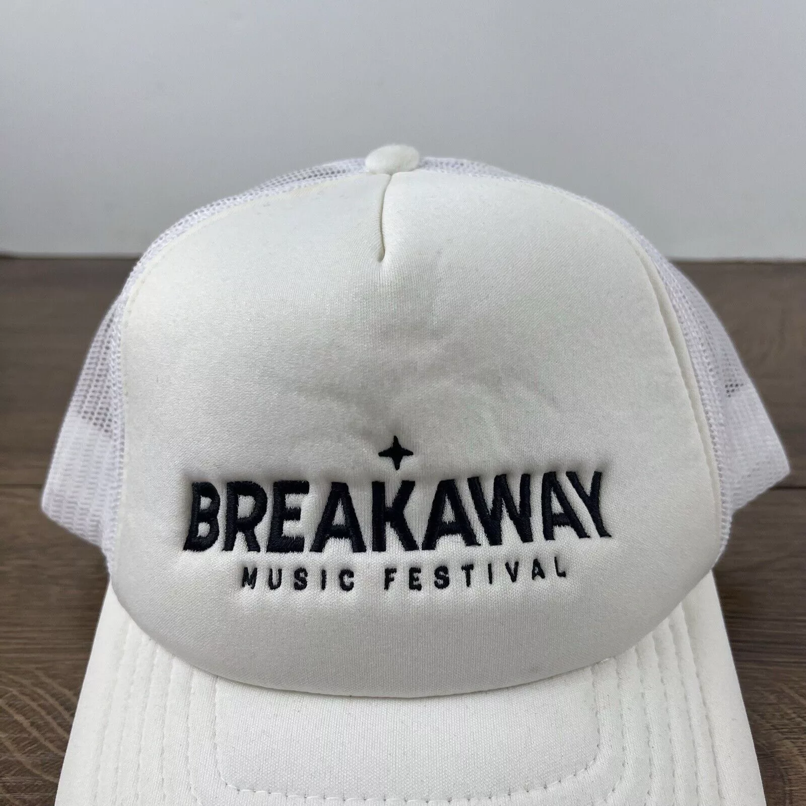 Other Hats Other Breakaway Musical Festival Hat White Cap Hat Adjustable Hat