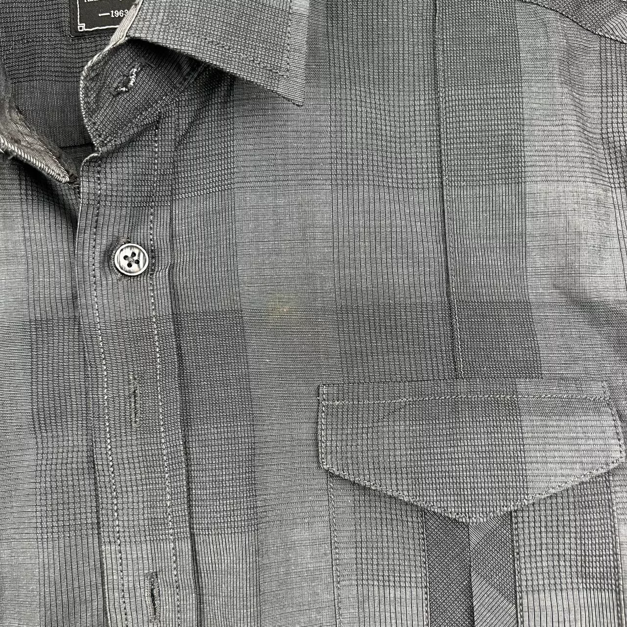 7Diamonds Shirts Button Ups 7Diamonds 7 Diamonds 1963 Medium Plaid Button Down Shirt Men Gray
