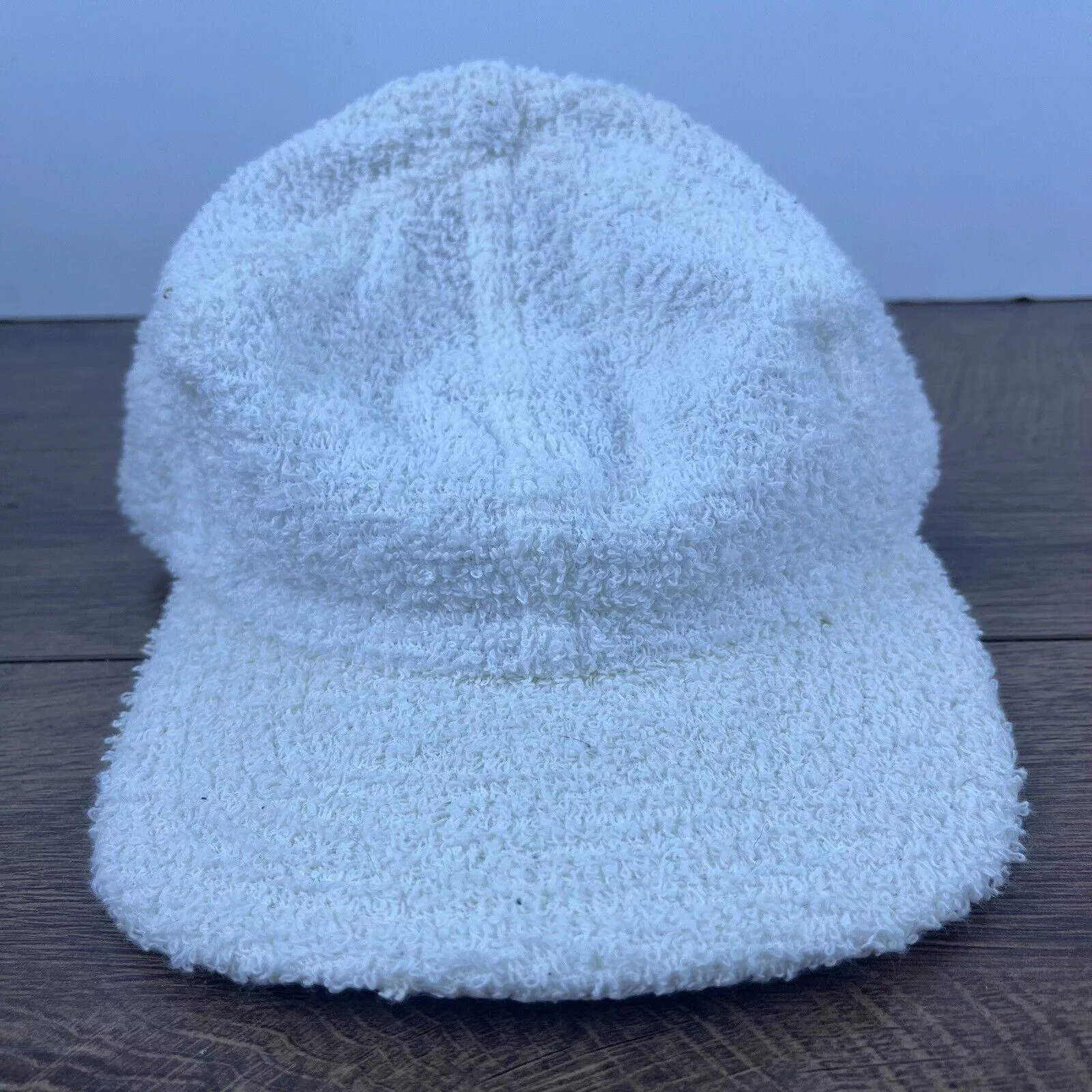 Other Hats Other Terry Cloth White Hat Terry Adjustable Hat White Hat Adjusta