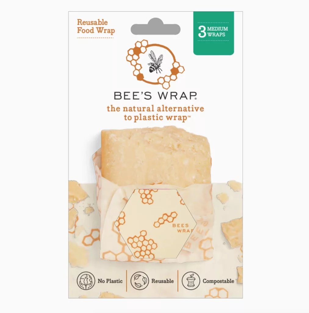 3PK Medium Honeycomb Bee's Wrap