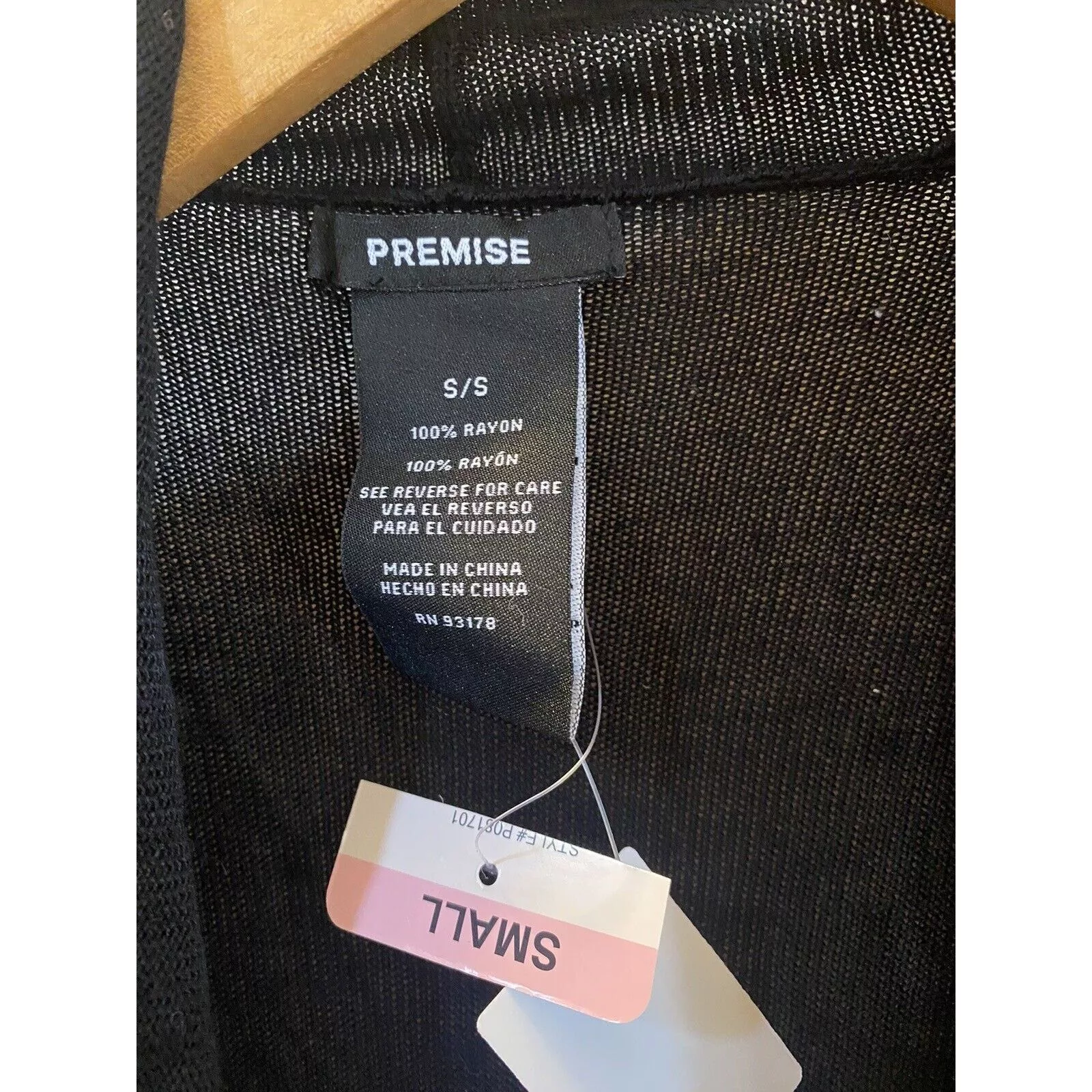 Other Sweaters Other NWT Premise Black Cardigan Sweater Women’s Small
