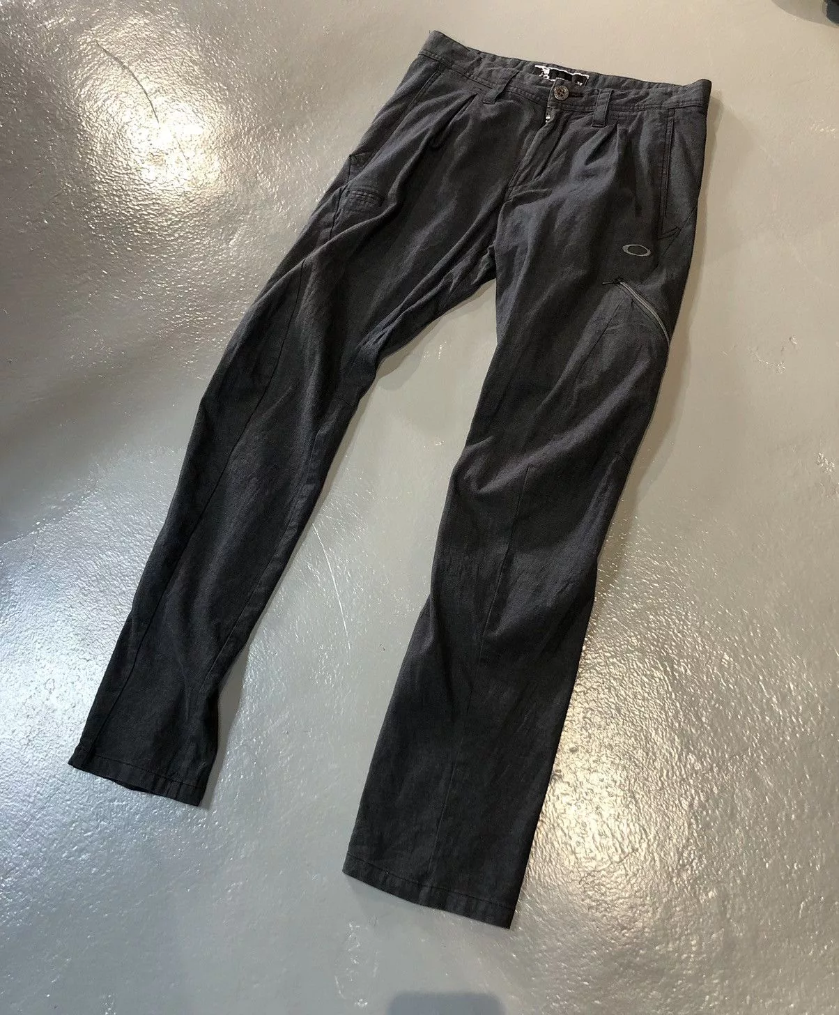 Oakley Casual Pants Oakley × Vintage Oakley hydrolix pant size 32 Gray Streetwear