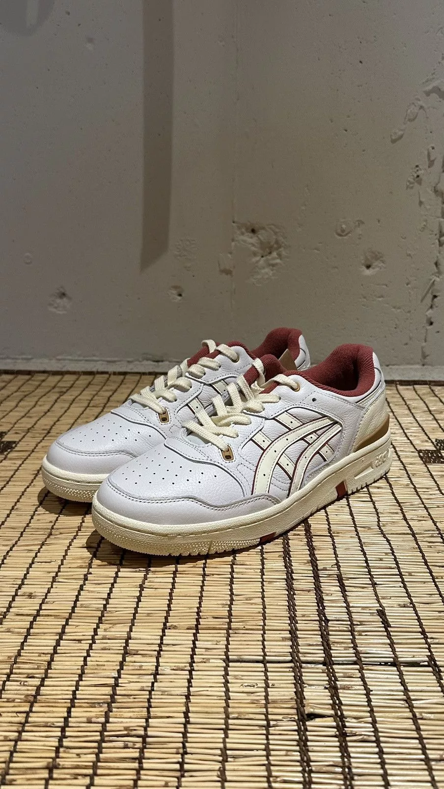 Asics Low Top Sneakers Asics EX89 « White/Burnt Red » Black