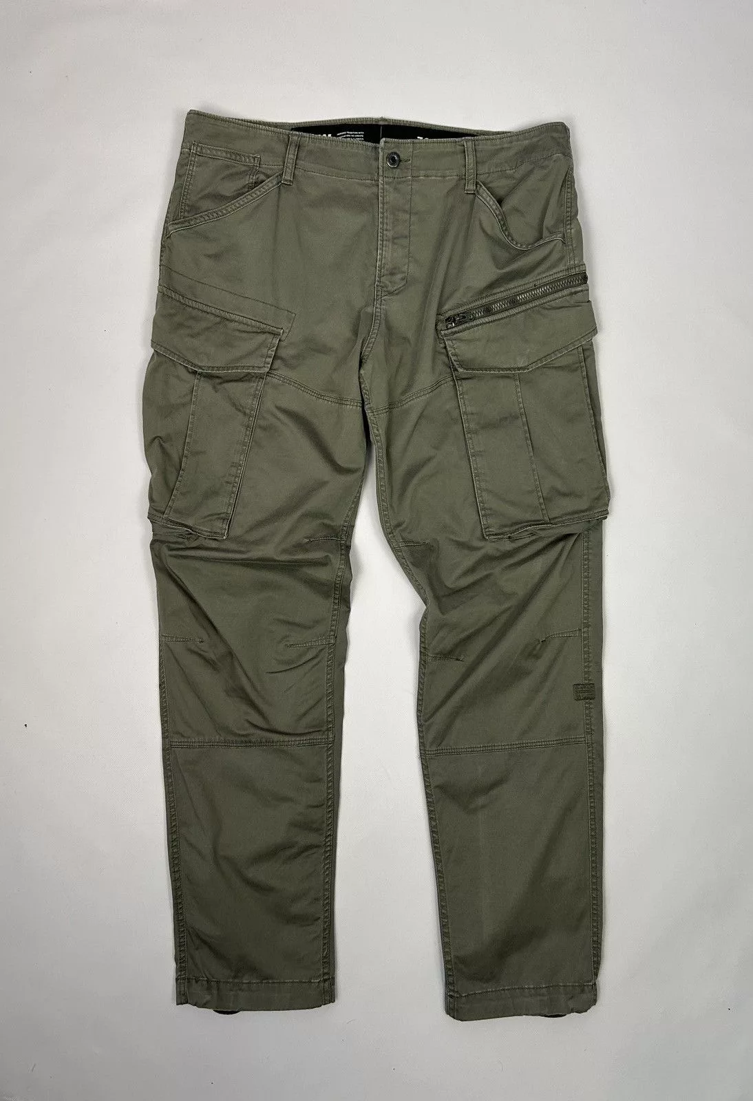 G-Star Casual Pants G-Star Rovic Zip 3D Straight Tapered Cargo pants W38 L34 Green Streetwear