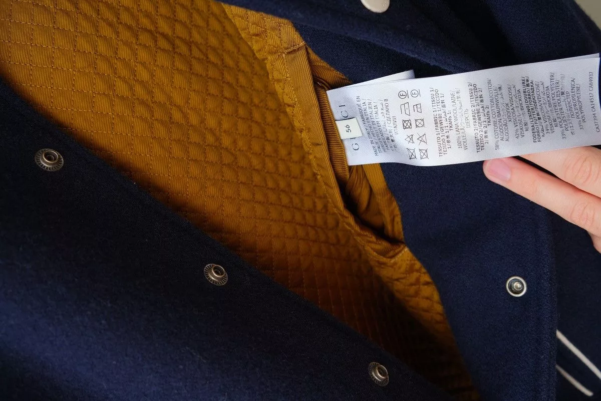 Gucci Bombers Gucci Wool Bomber Blue