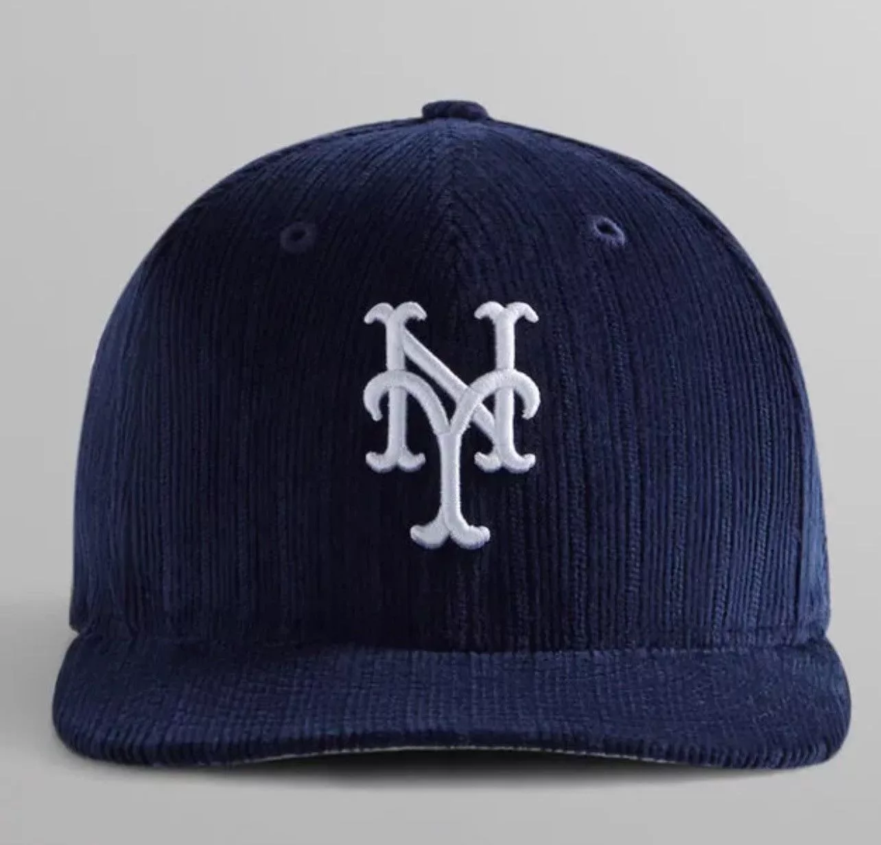 Kith Hats Kith × New Era Kith & New Era New York Mets Novelty Corduroy 59FIFTY 7 3/8 Blue