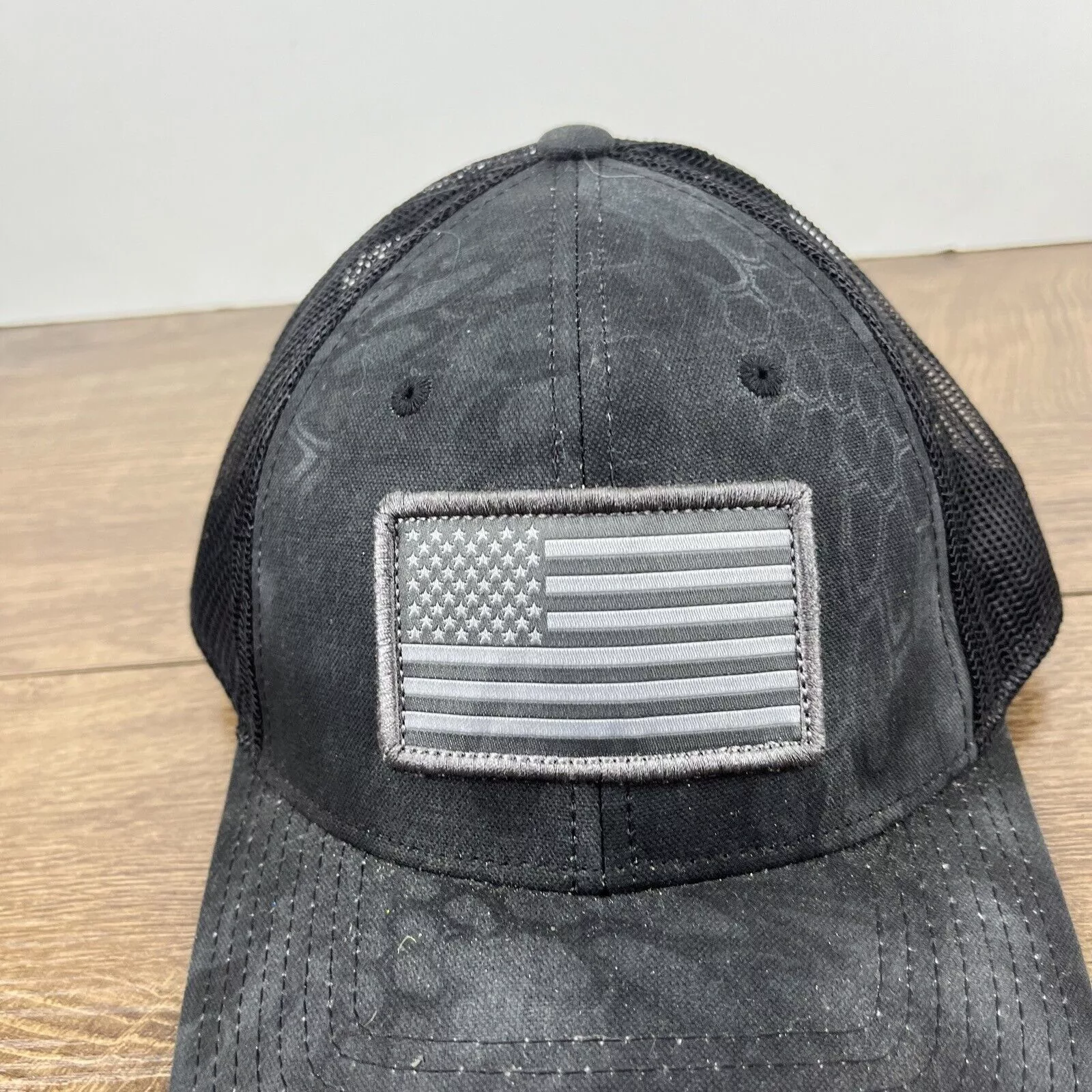 Other Hats Other USA Flag Snapback Hat American Flag Gray Hat Adjustable Adul