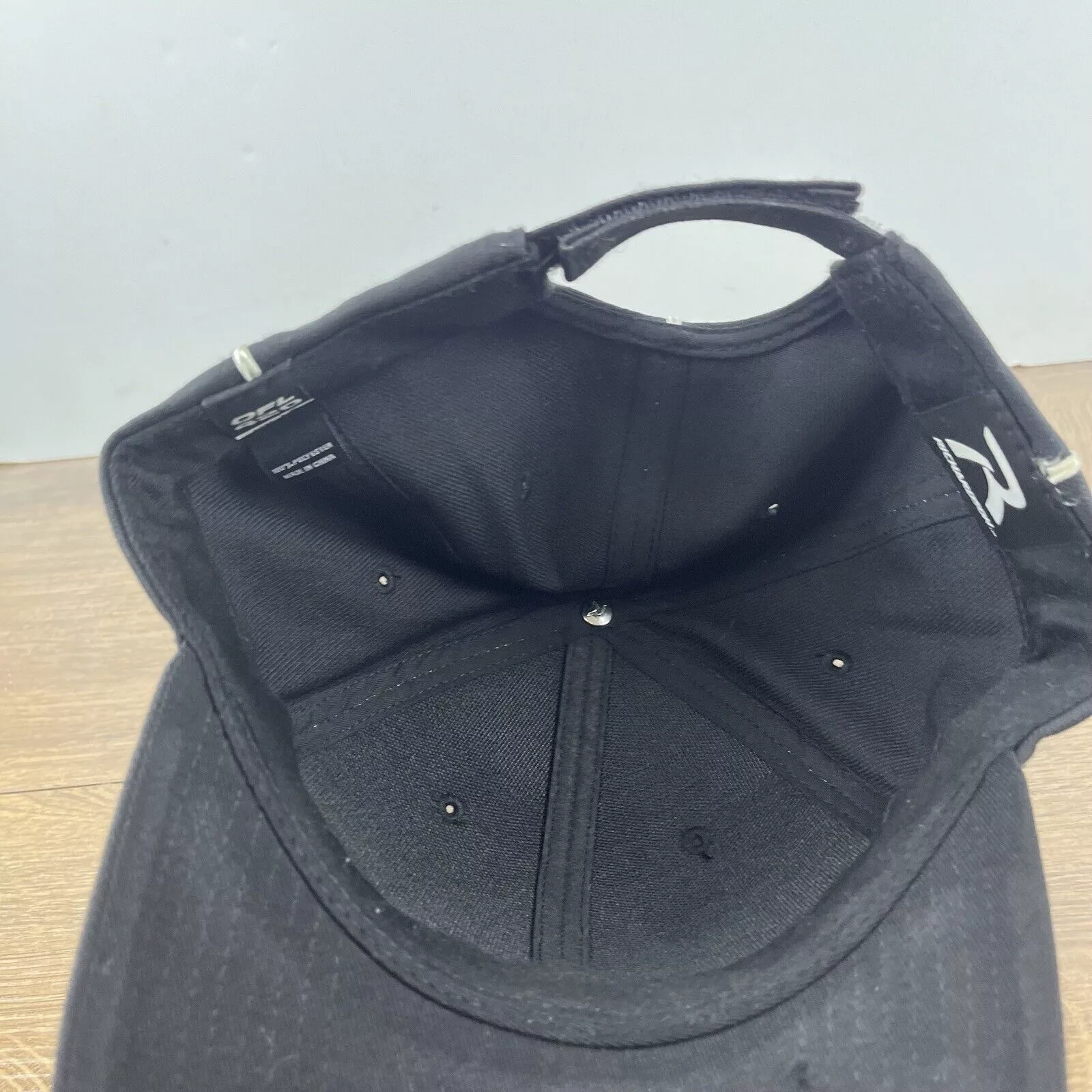 Richardson Hats Richardson Black Hat Referee Official Adjustable Hat Black A