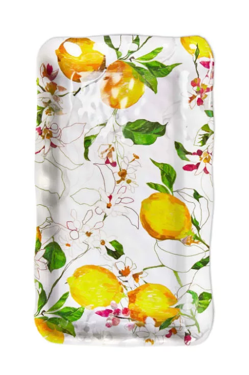 Lemoncello Melamine Rect Platter