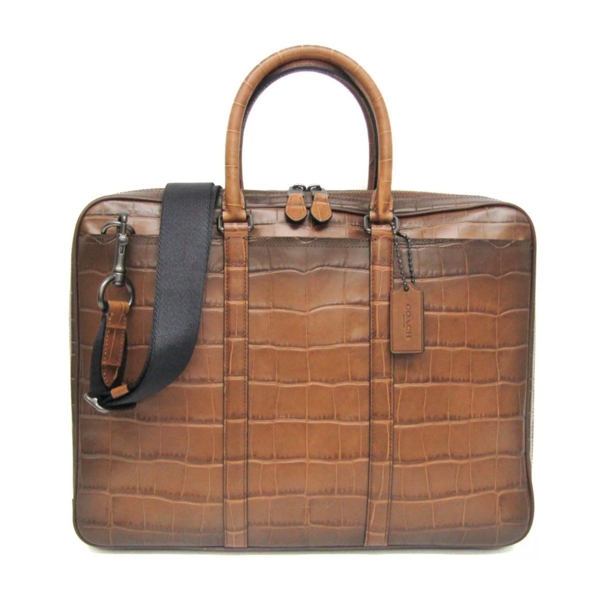 Coach Other Coach Metropolitan Slim 25991 Men's Leather Briefcase,Handbag,Shoulder Bag Dark Brown