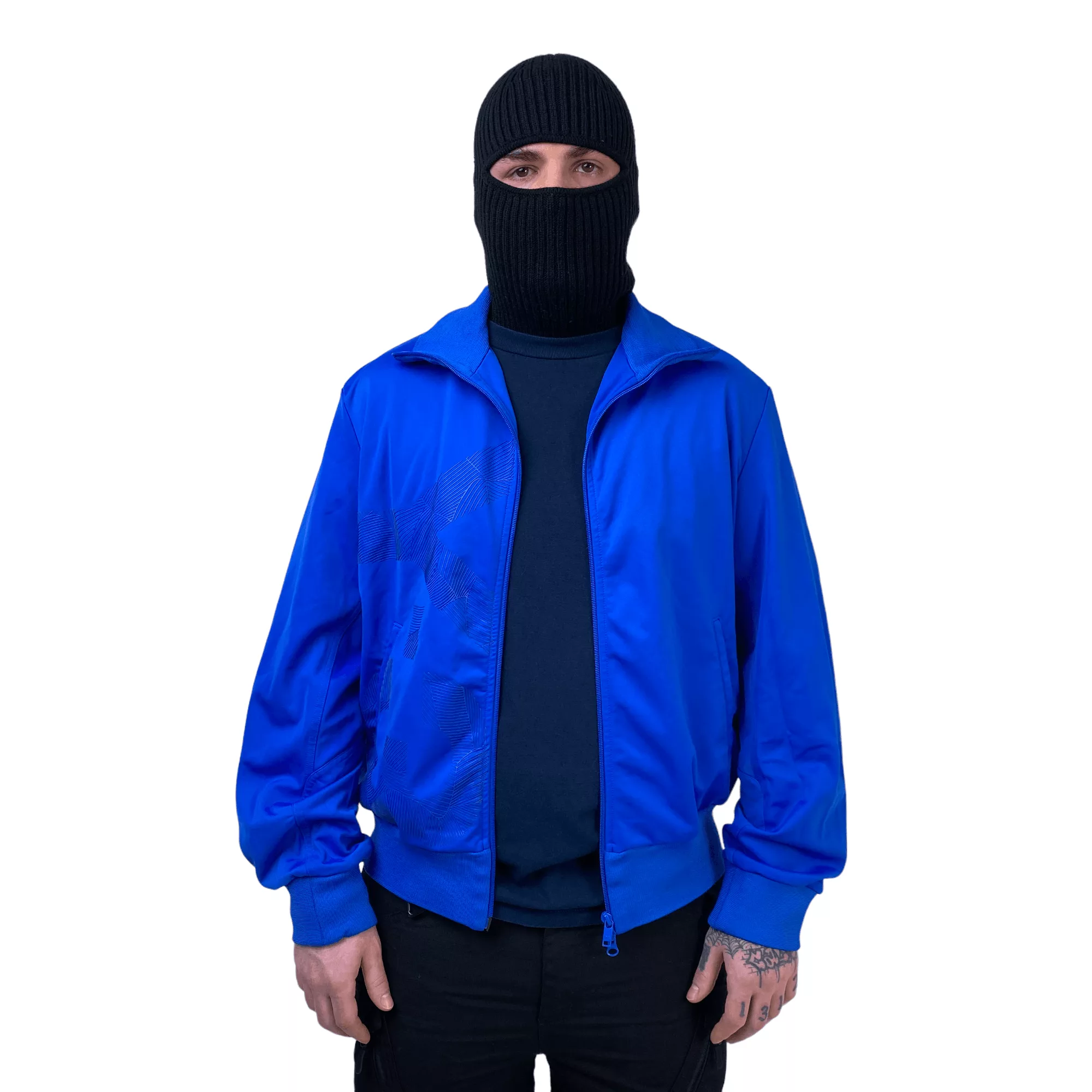 Adidas Light Jackets Adidas × Y-3 × Yohji Yamamoto Adidas Y-3 Yohji Yamamoto Track Jacket 2008 Blue