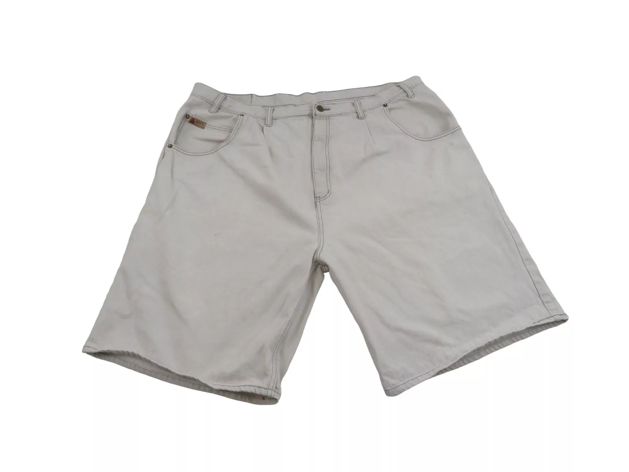 Ecko Unltd. Shorts Ecko Unltd. × JNCO × Southpole 90s Jeans Denim Baggy Loose Fit Wide Leg Skater Shorts Jorts White