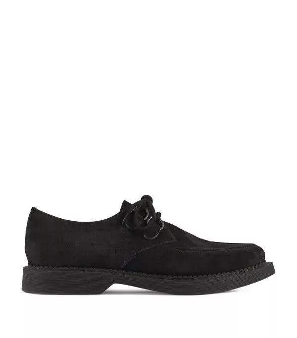 Saint Laurent Paris Formal Shoes Saint Laurent Paris o1bcso1str0724 Teddy Derbies Suede in Black