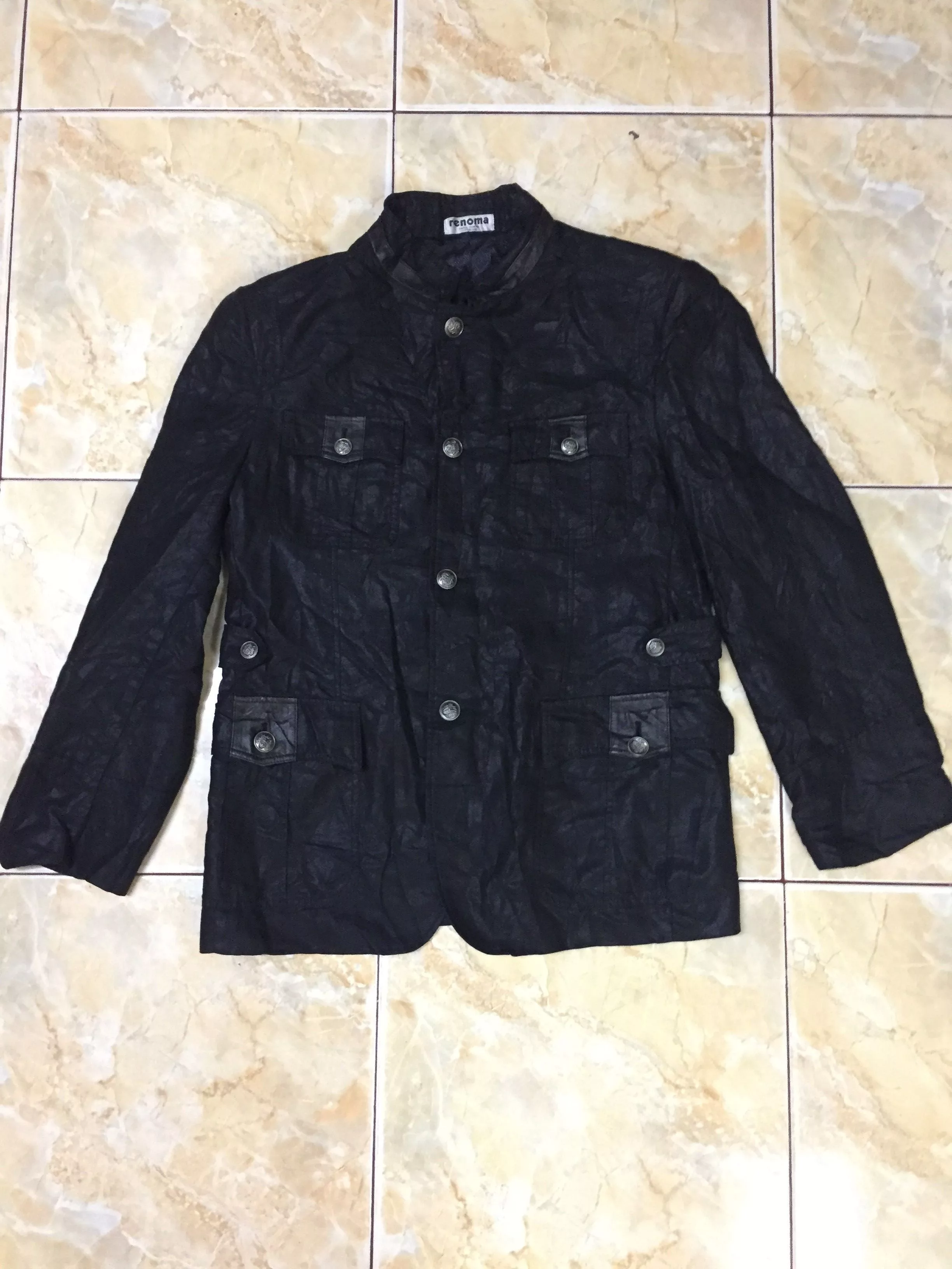 Other Light Jackets Other × Renoma Multipocket chore jacket Renoma paris Black