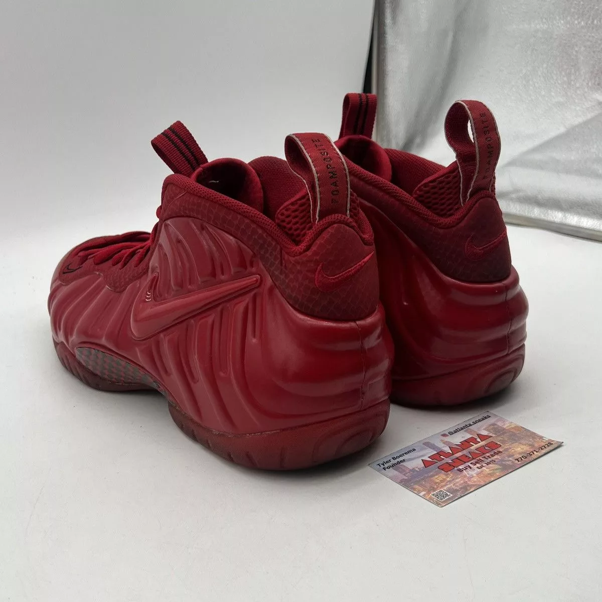 Nike Low Top Sneakers Nike Air Foamposite pro gym red