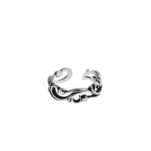 Designer Jewelry Watches Designer × Jewelry × Vintage Retro punk ring Silver