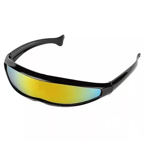 Designer Sunglasses Designer × Electric Visual Cyclops Black Modern Sunglasses Streetwear