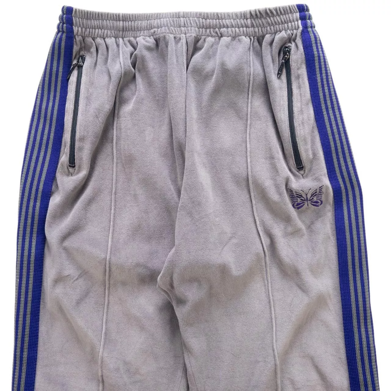 Needles Sweatpants Joggers Vintage Needles Striped Side Panel Sweatpants Size M Gray