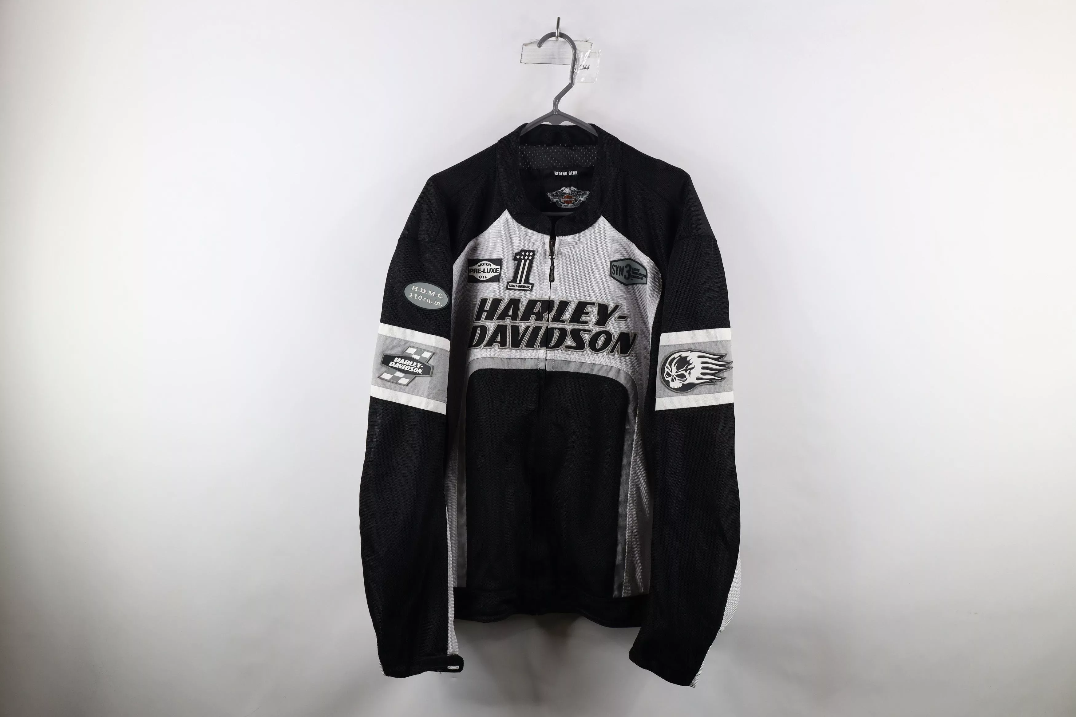 Harley Davidson Light Jackets Harley Davidson × Vintage Vintage Harley Davidson Flames Motorcycle Riding Jacket Multi