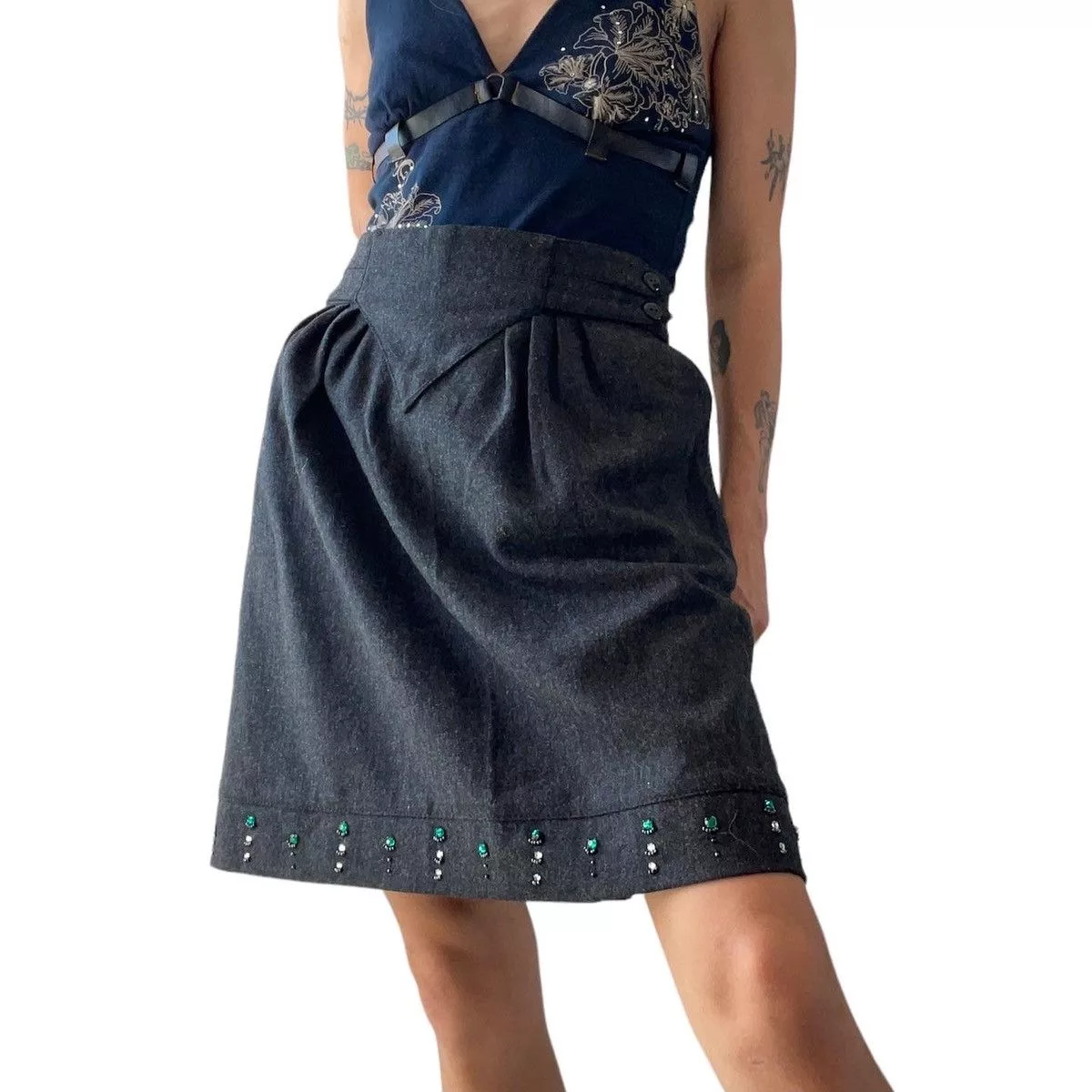 Blumarine Mini Skirts Blumarine skirt Gray