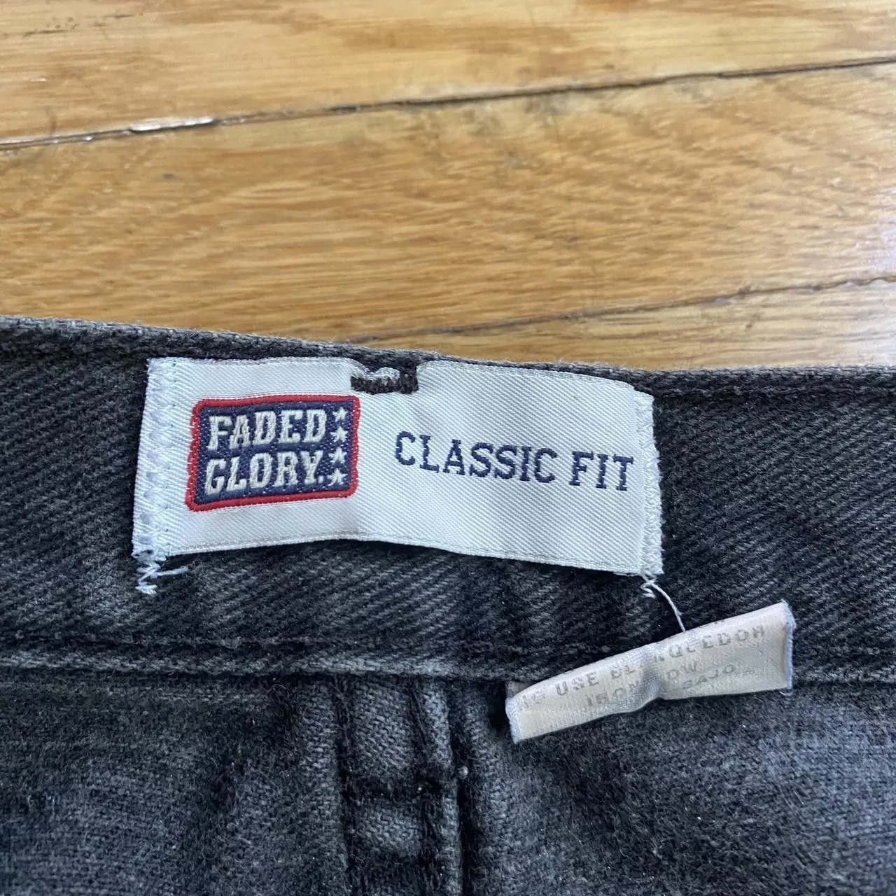 Faded Glory Denim Vintage faded glory demin pants Black