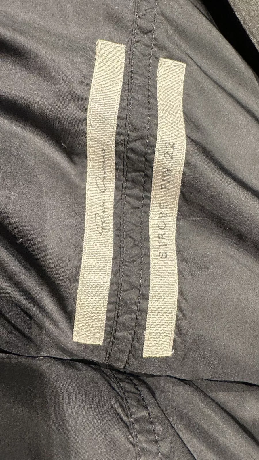 Rick Owens Heavy Coats Rick Owens Puffer Coat Black