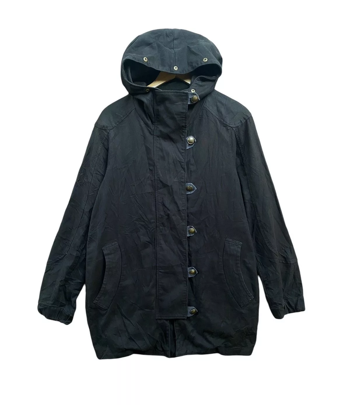 Designer Jackets Designer × Issey Miyake × Tsumori Chisato Tsumori chisato Cotton Hooded Jackets Black