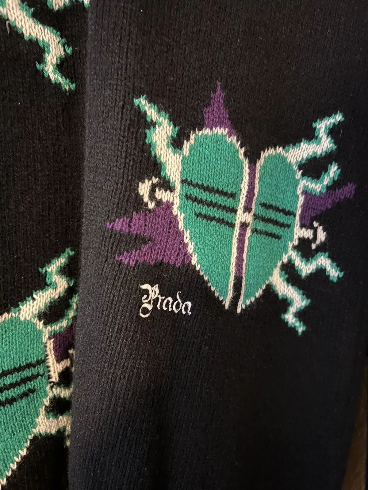 Prada Sweaters Knitwear Prada wool sweater Black