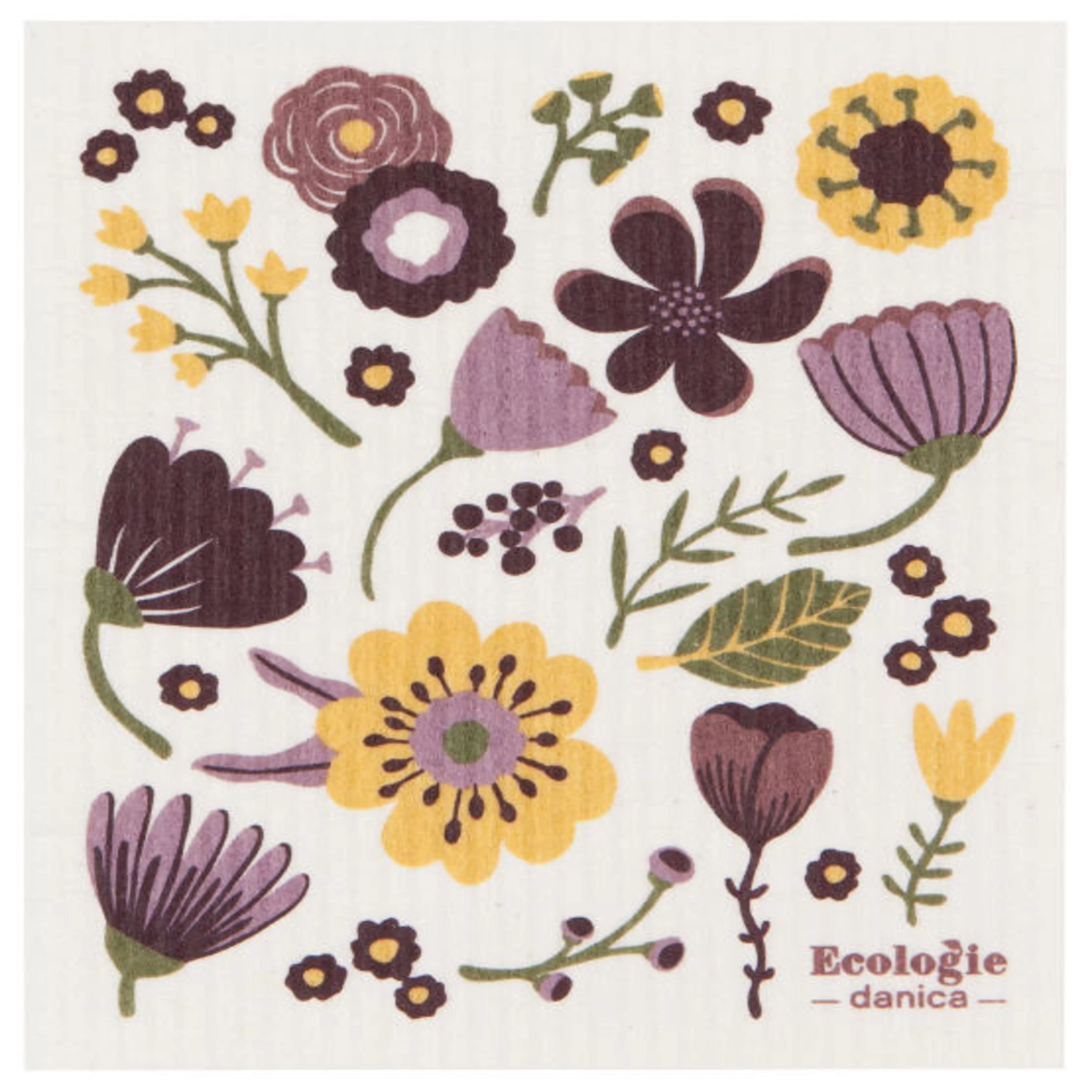 Flora Swedish Dishtowel