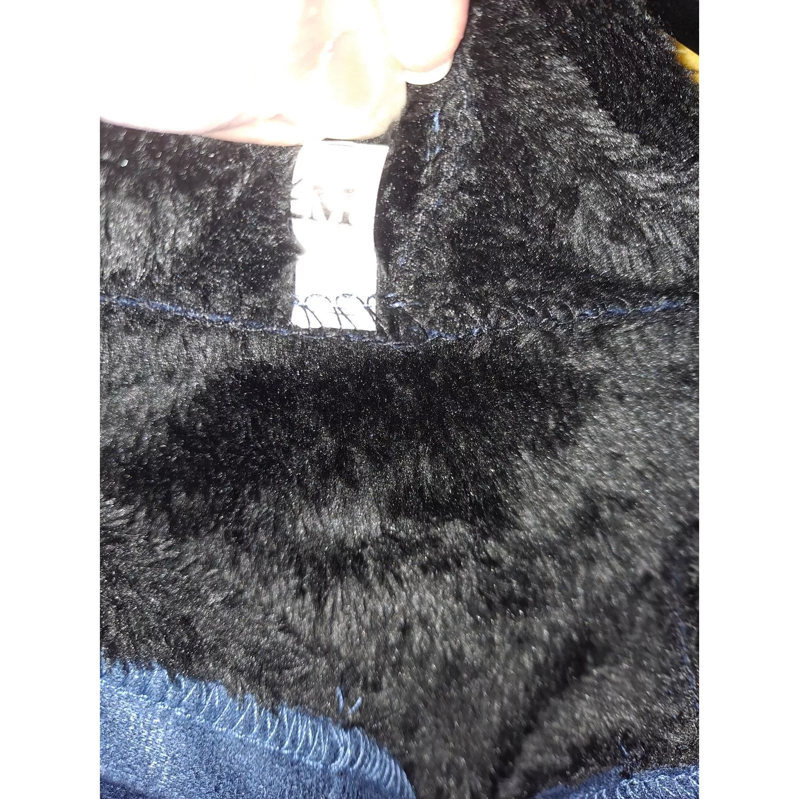Other Jackets Other Fleece Lined Blue Hooded Lightweight Hook and Loop Coat