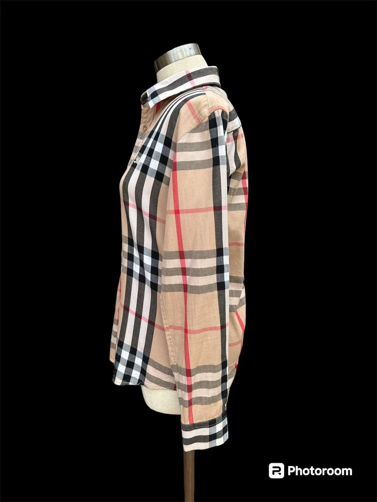 Burberry Button Ups Burberry button up Brown
