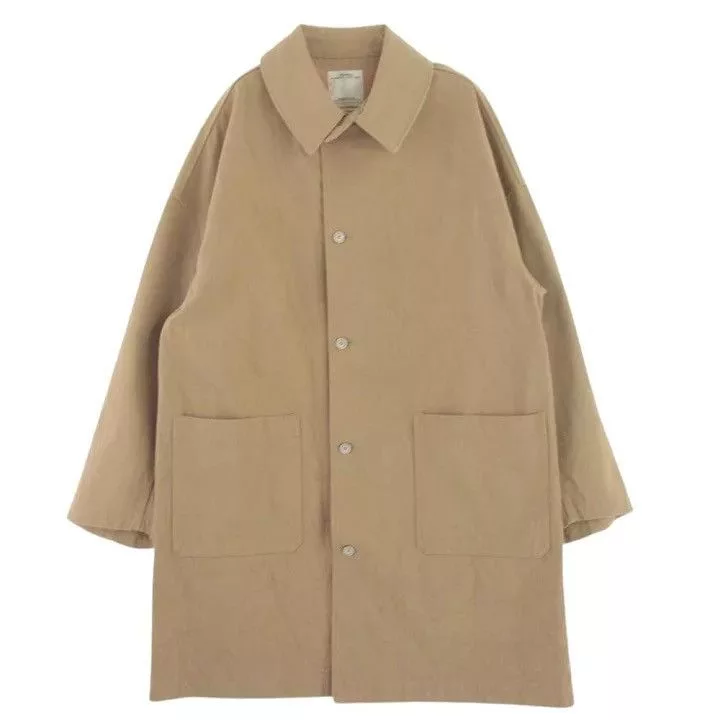 Visvim Light Jackets VISVIM VARJAK SHOP COAT BEIGE jacket