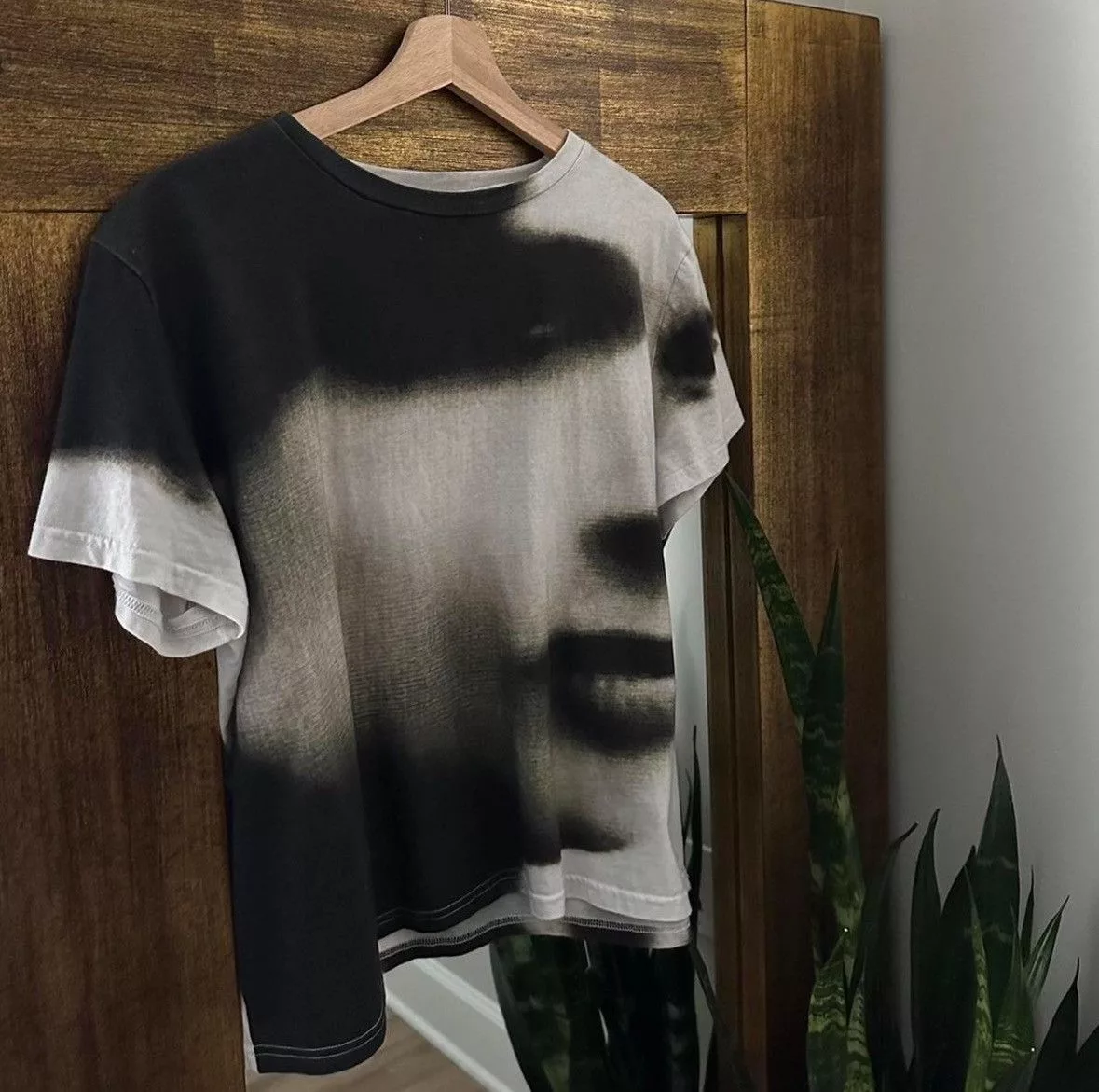 Maison Margiela Short Sleeve T Shirts Maison Margiela Paynestar Candy One Million Year Trip Cropped T-Shirt White Vintage