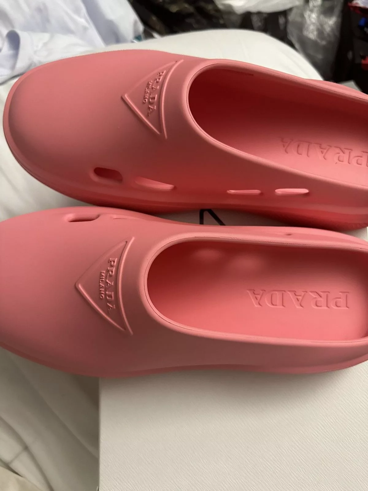 Prada Slip Ons prada Pink