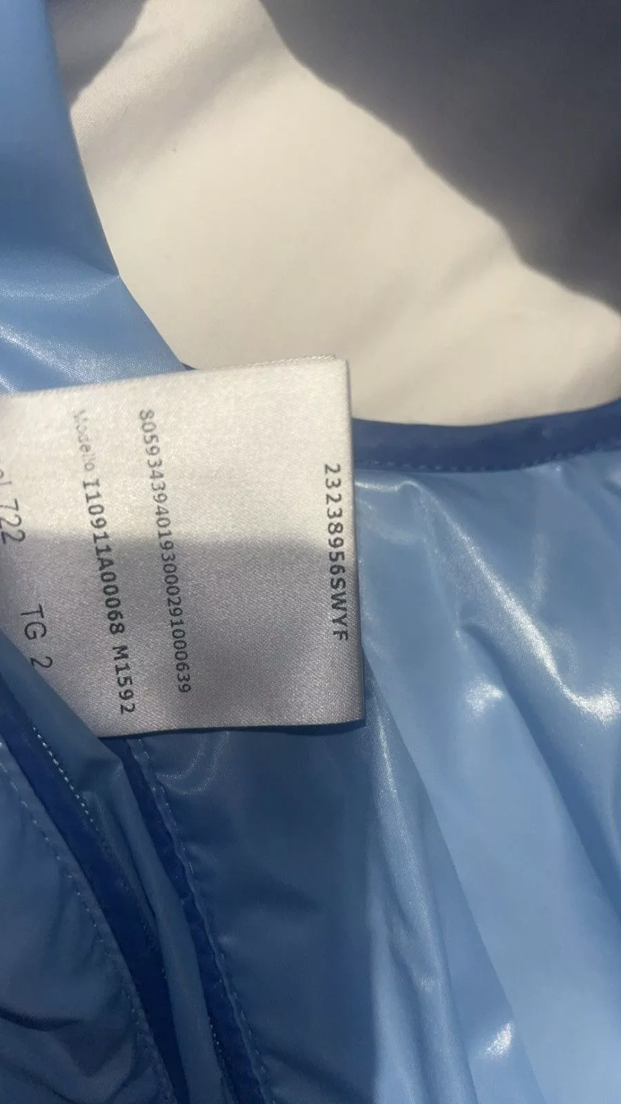 Moncler Vests Moncler argot pre owned super clean medium size 2 Blue