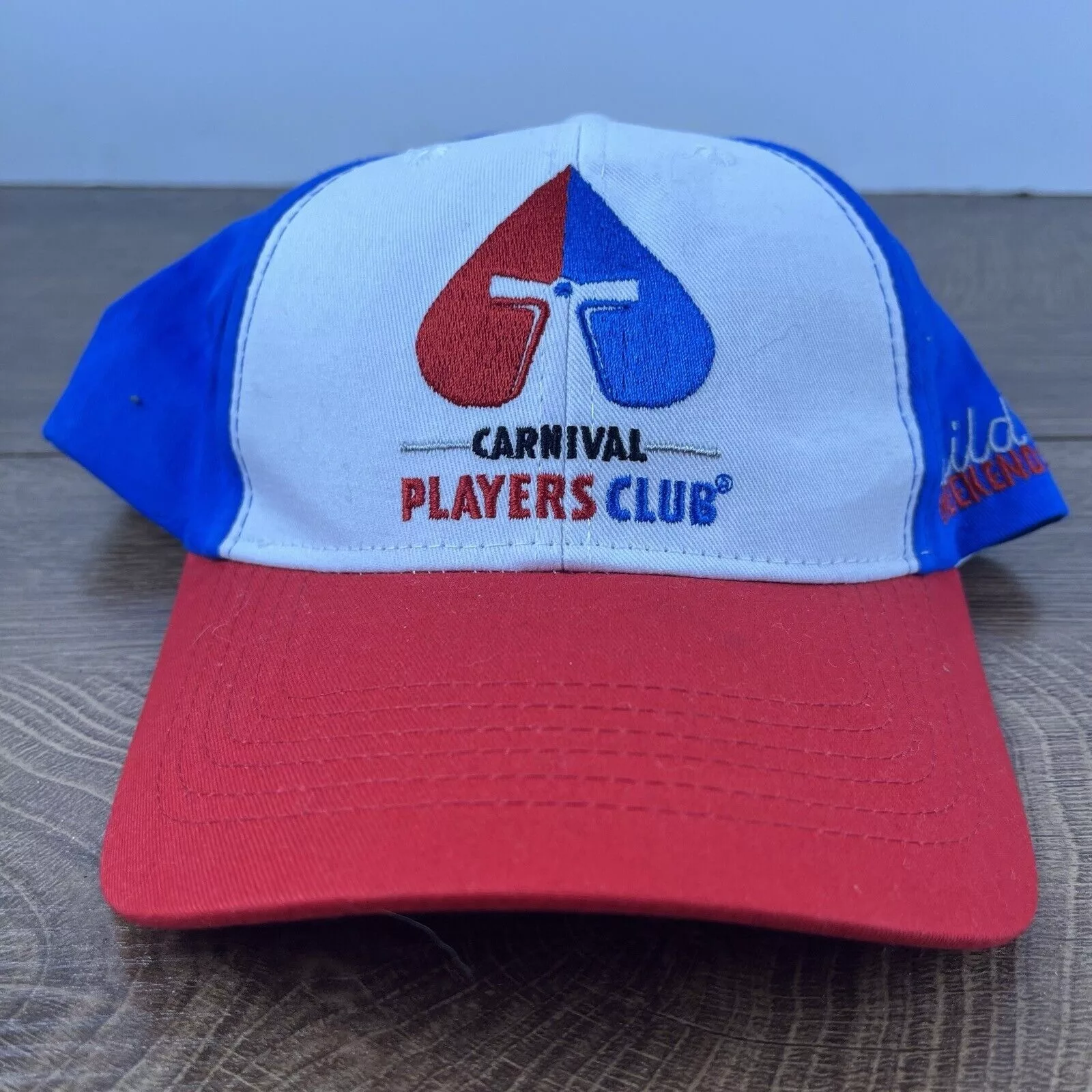 Other Hats Other Carnival Players Club Hat White Cap Hat Adjustable Hat White