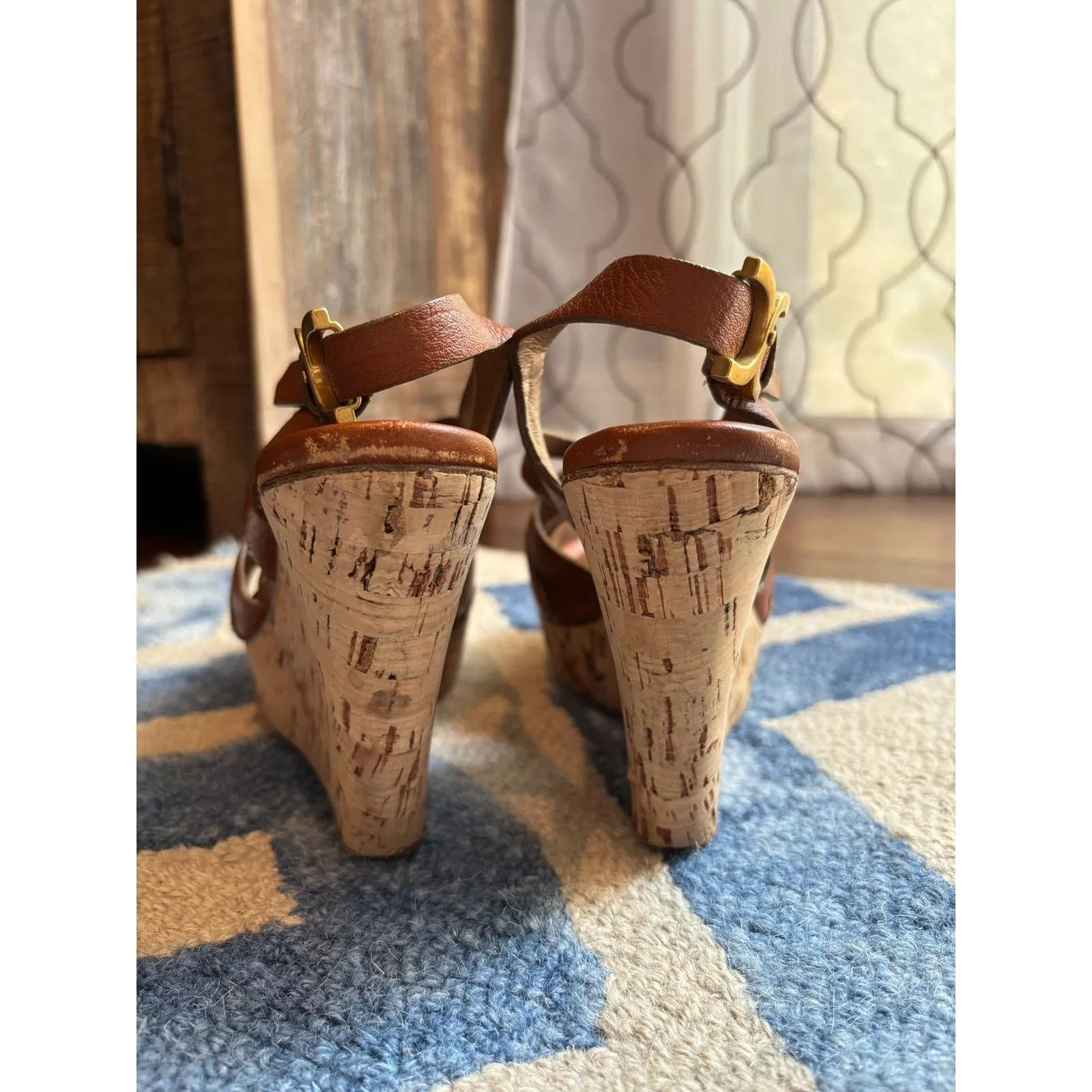 Chloe Heels Chloe brown wedge sandals
