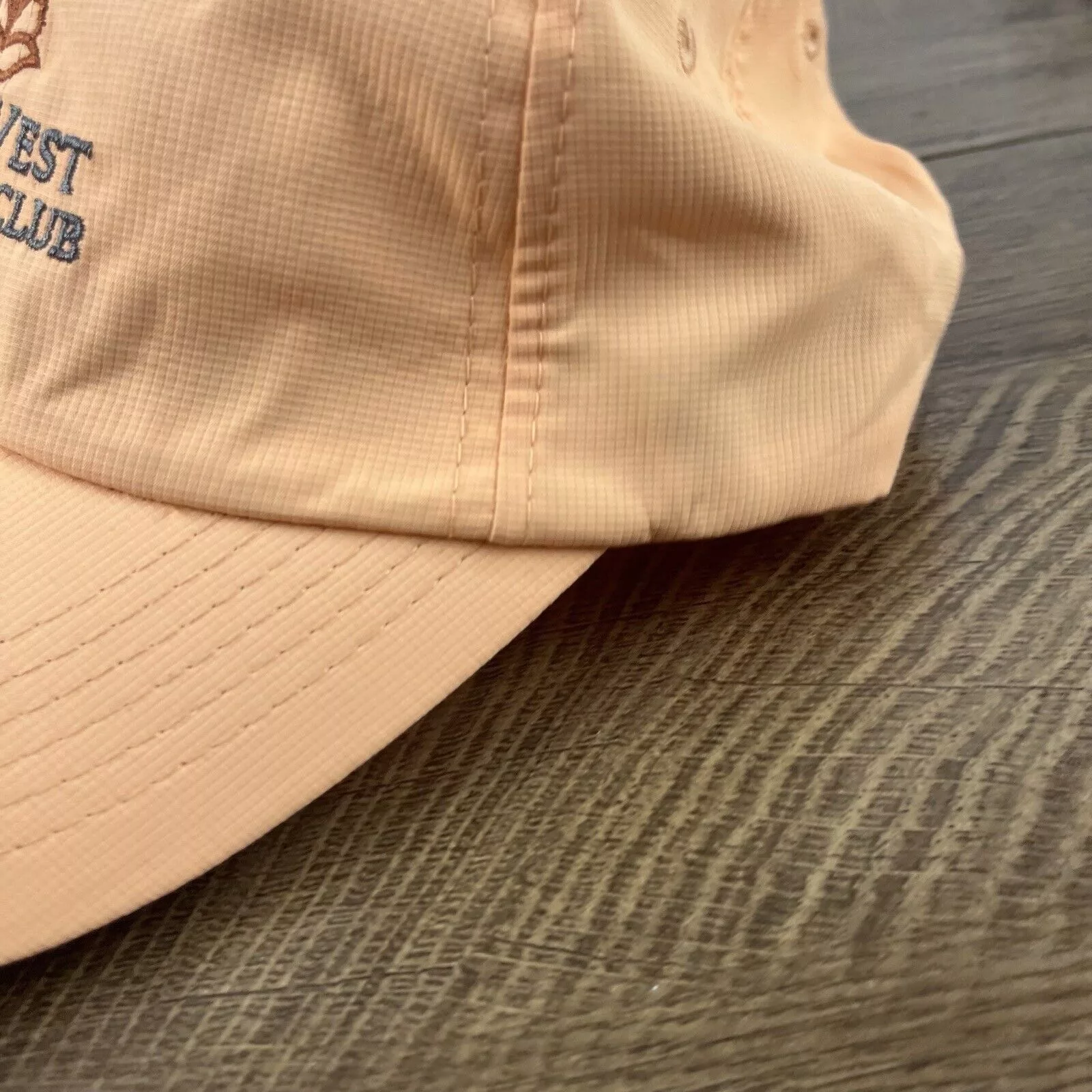 Other Hats Other Boca West Country Club Adjustable Hat Orange Adjustable Hat