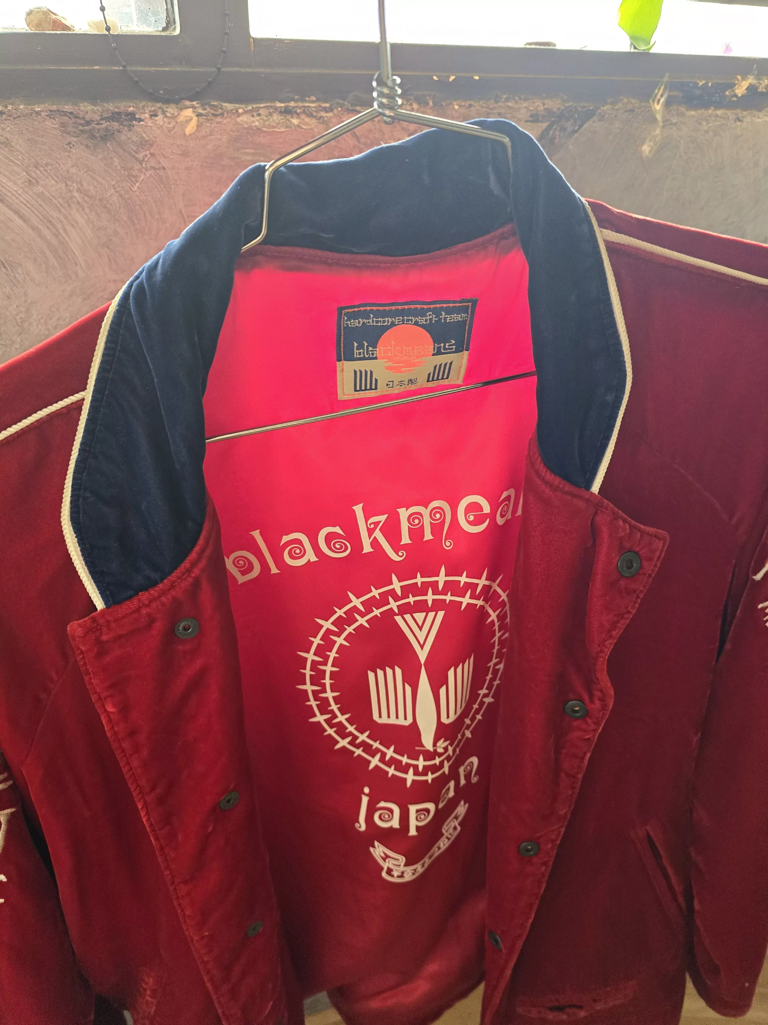 Blackmeans Light Jackets Blackmeans Red Velvet light track jacket Multi