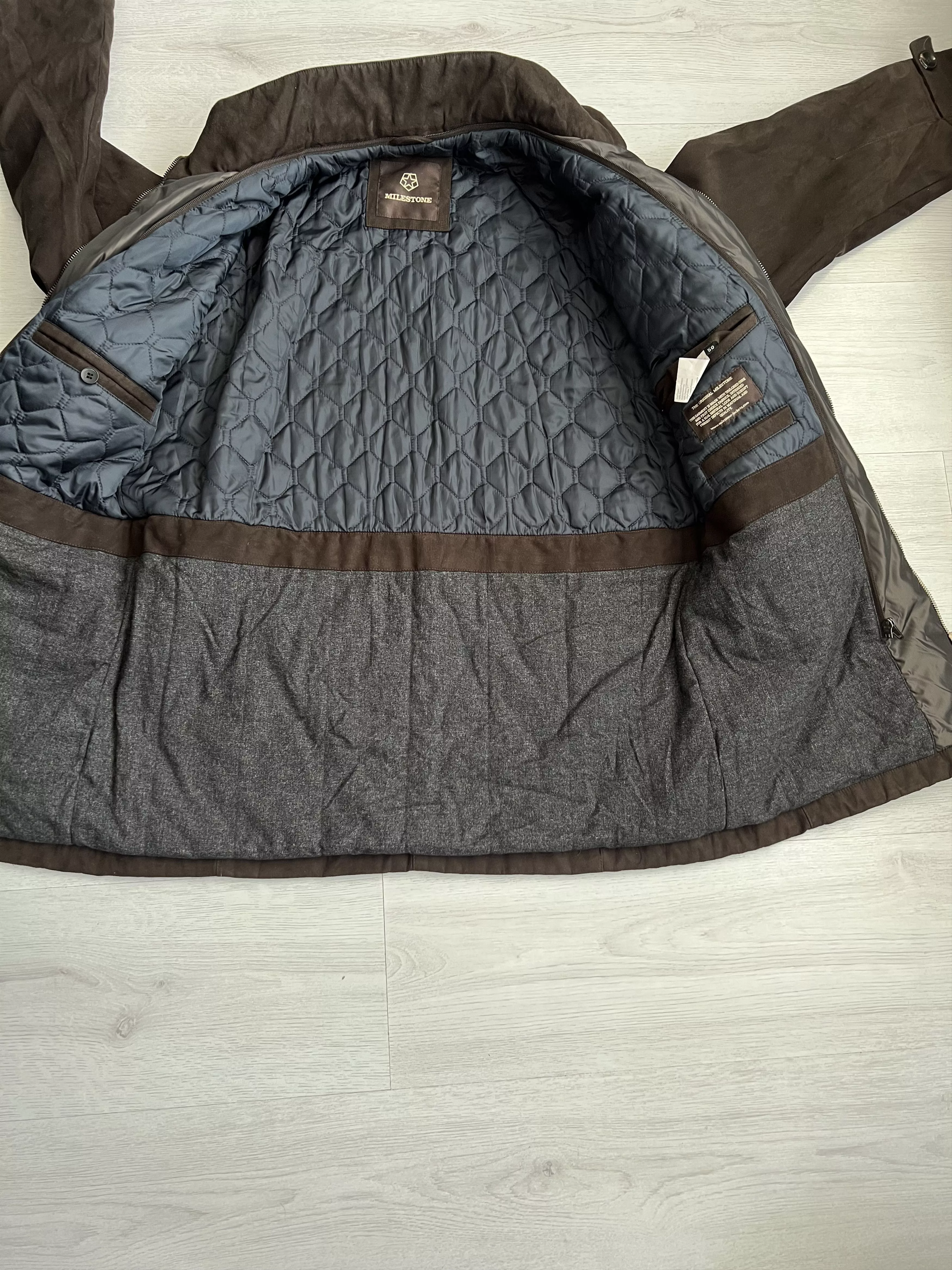 Milestone Heavy Coats Milestone Men’s Jacket Brown