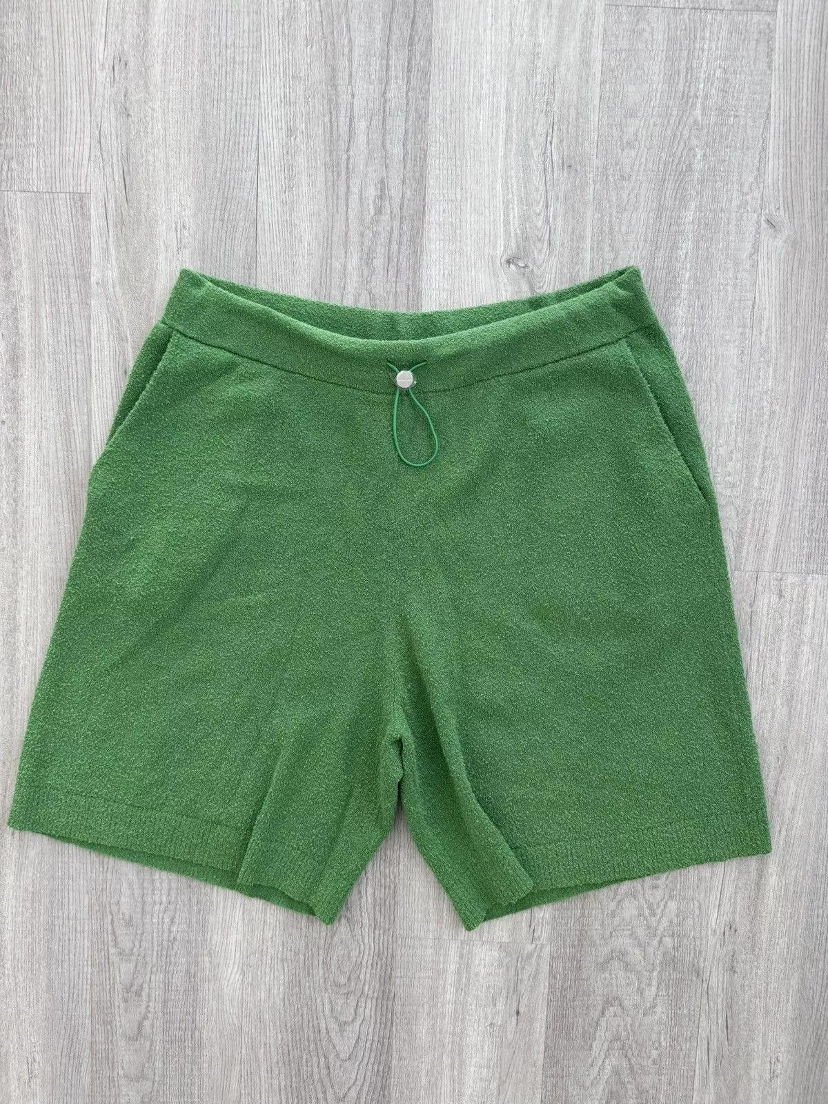 Helmut Lang Shorts Helmut Lang Textured Short US36 Green