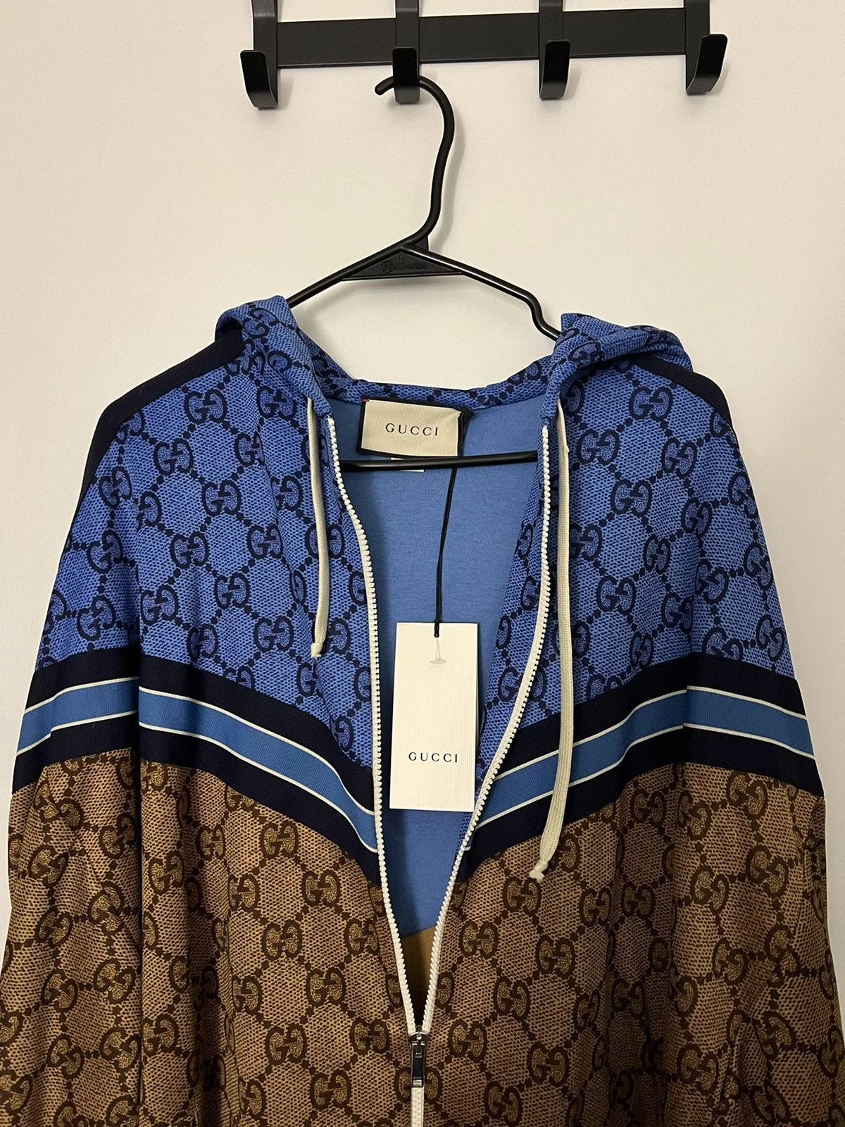 Gucci Jackets Gucci GG technical jersey jacket Blue