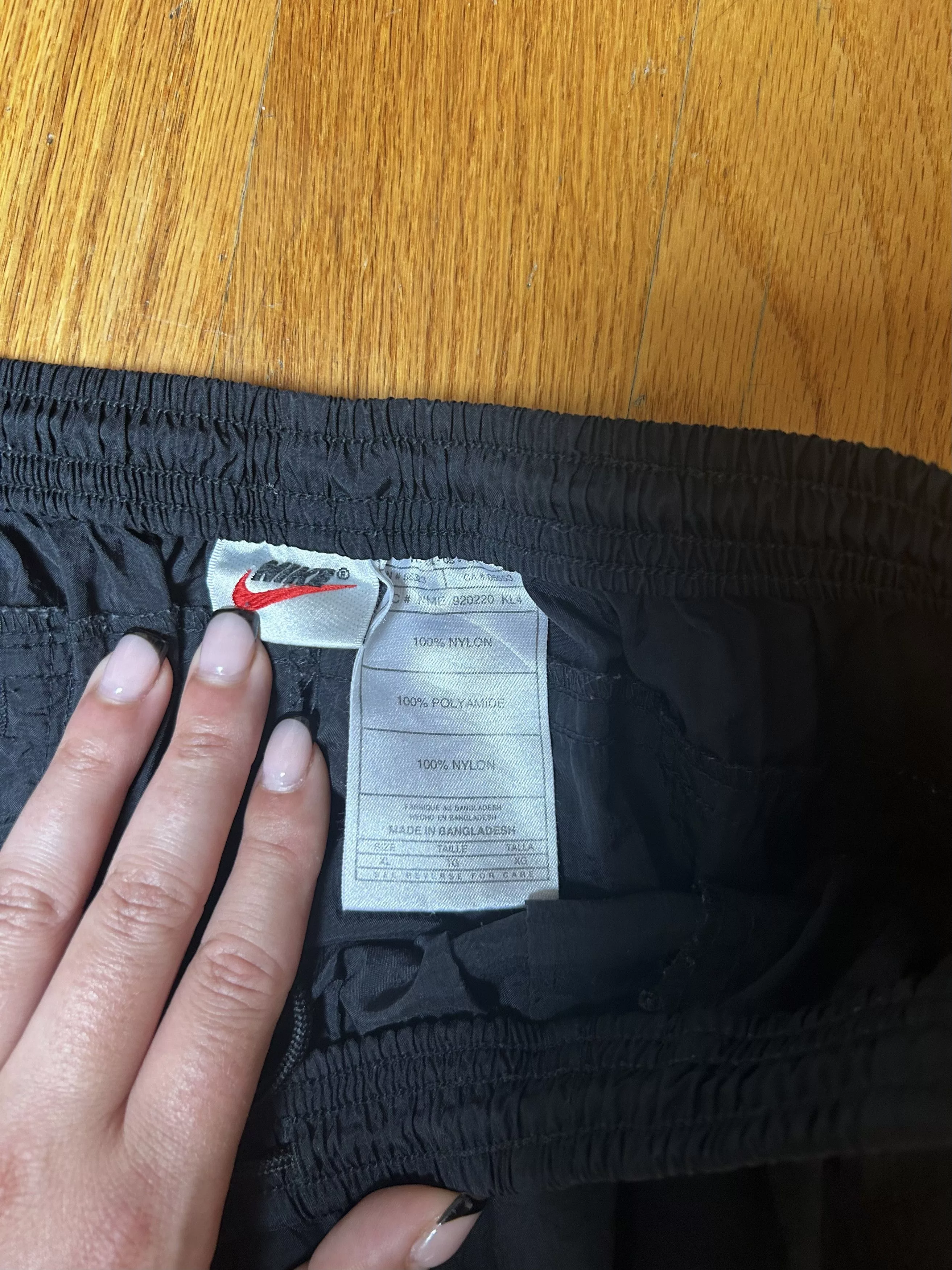 Nike Sweatpants Joggers Nike Vintage Trackpants Black