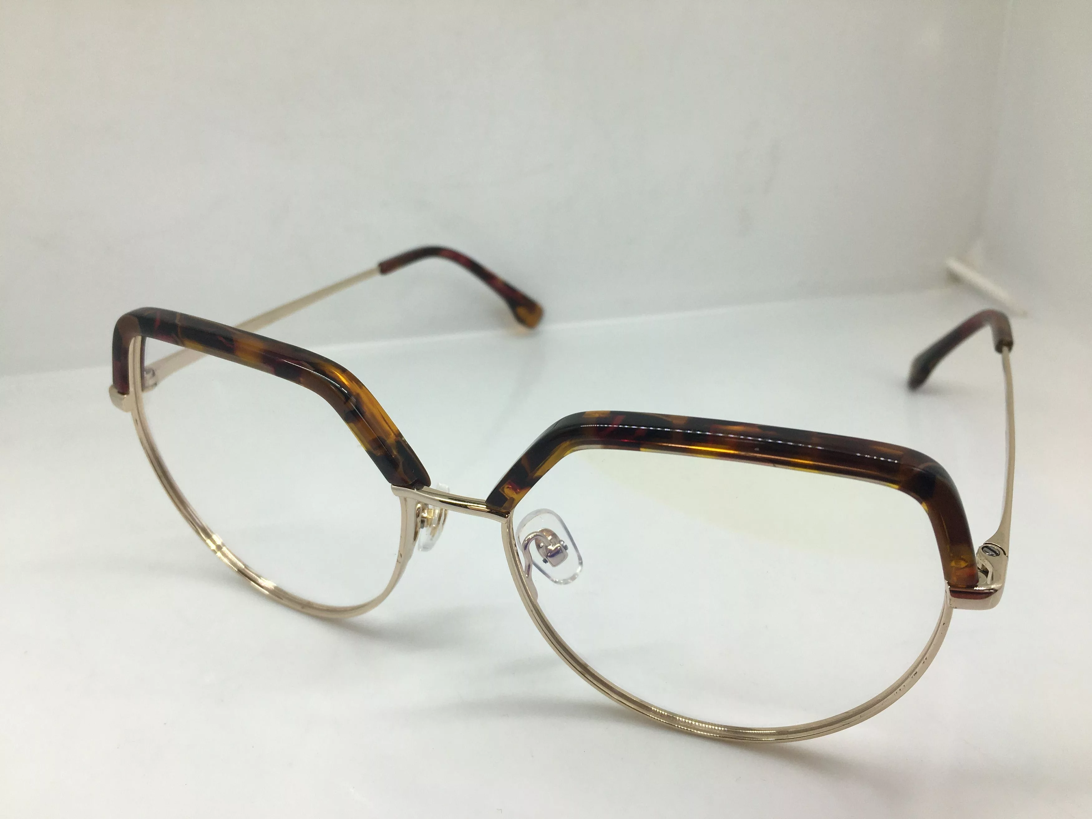 Other Glasses Other Tortoise Gold Cateye Eyeglasses Frame Multi