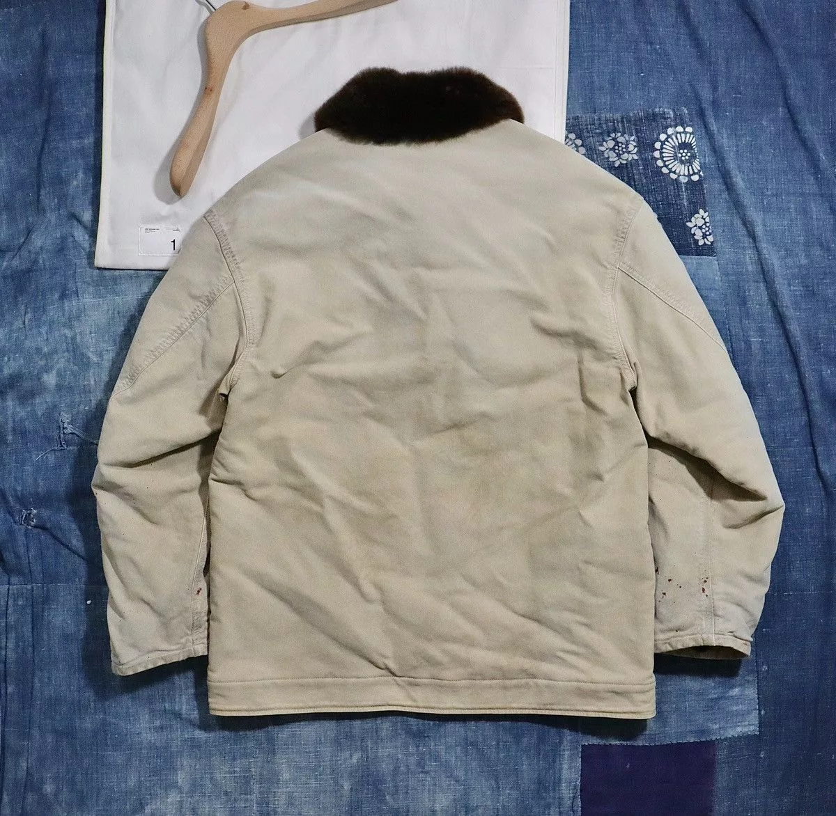 Visvim Heavy Coats Visvim Chief Deckhand G.Cords Beige