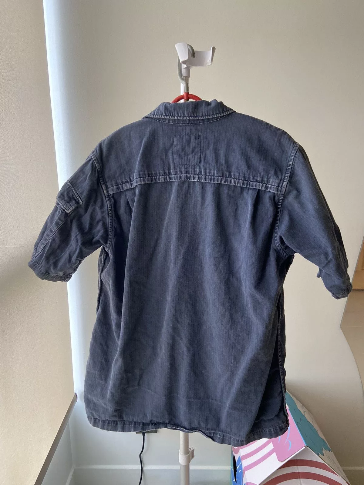 Undercover Shirts Button Ups Undercover underman ss11 chore shirt Blue